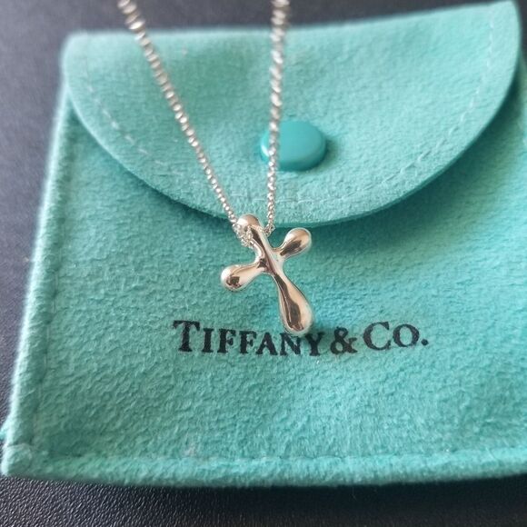 Tiffany & Co. Cross Pendant Necklace - Picture 5 of 8